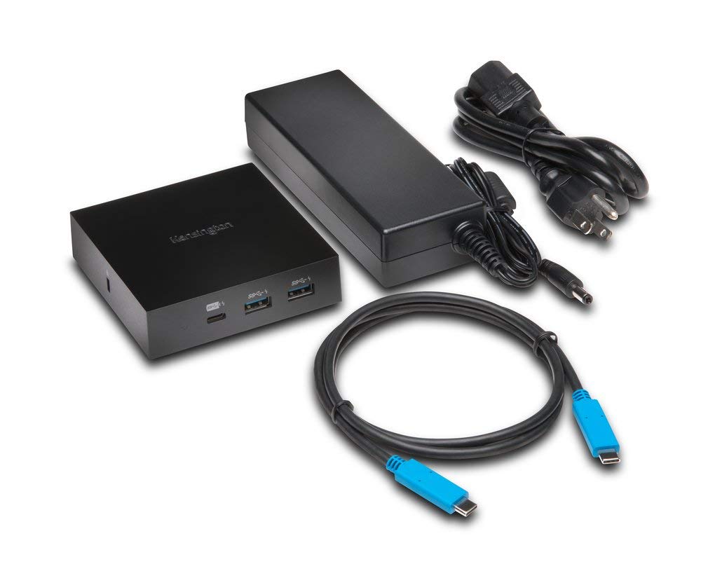 Kensington SD2000P USB-C Docking Station for Ipad Pro, Windows Laptops, Surface, MacBooks and Chromebooks - Single 4K video, 135W (K38260NA)