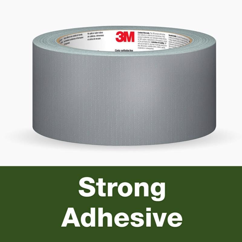 3M Basic Duct Tape , 1.88in x 30yd (48mm x 27.4m)