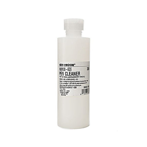 Koh-I-Noor Rapido-Eze Cleaning Solution, 8 oz. Bottle, 1 Each