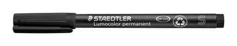 STAEDTLER 313 WP6 Lumocolor Universal Permanent Superfine Pens - Assorted Colours
