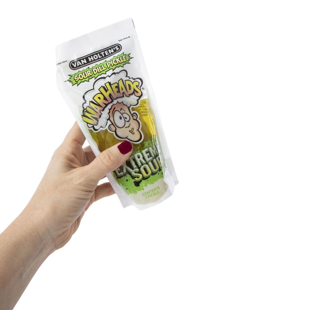 Van Holten's Sour Dill WarHeads Extreme Sour Pickle 1 ea