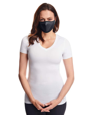 Tommie Copper Community Wear Face Masks I Double Lined, Copper Infused, Ear Straps & Nose Wire, Face Covering (Pack of 2)