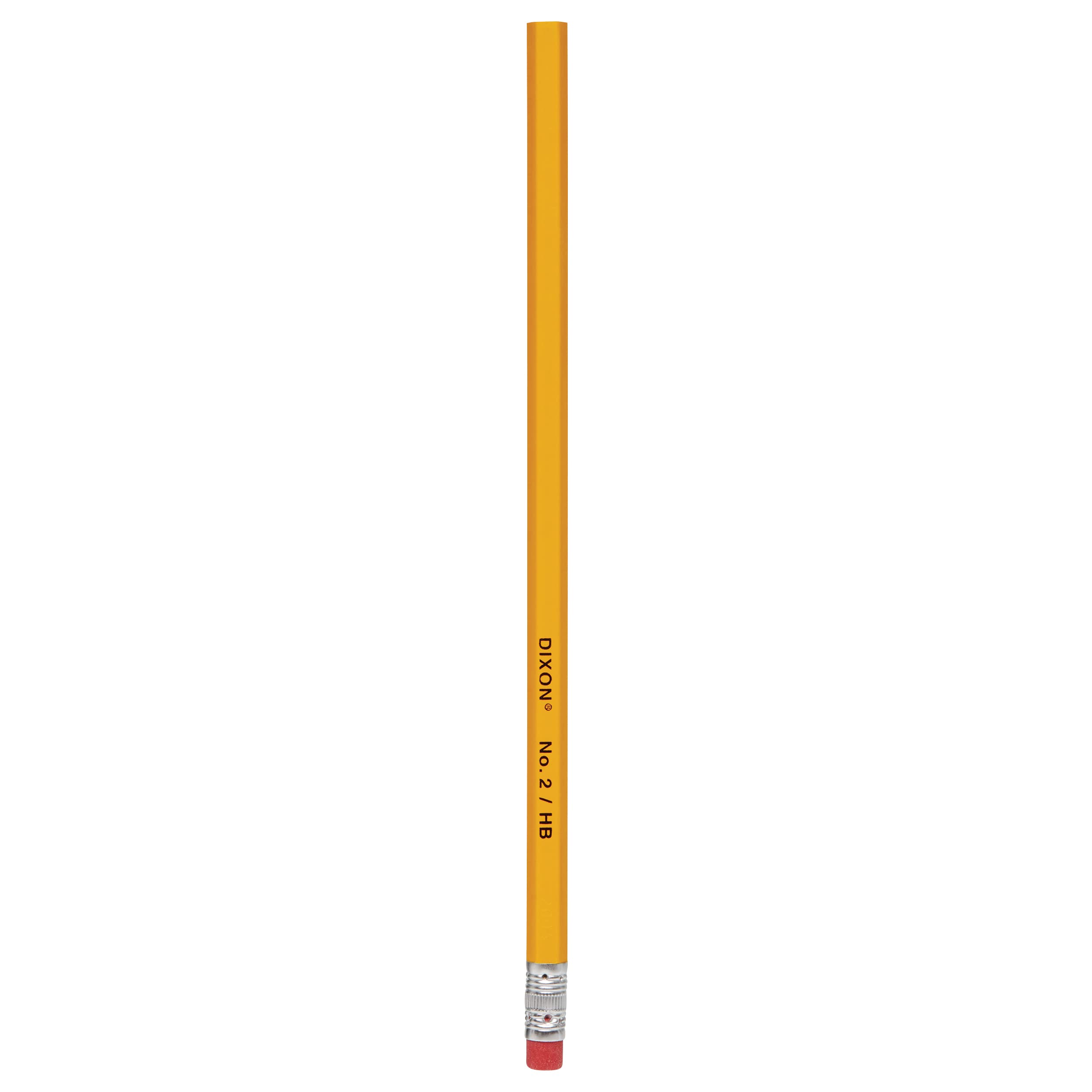 Dixon No. 2 Yellow Pencils, Wood-Cased, Black Core, 20-Pack (14420)