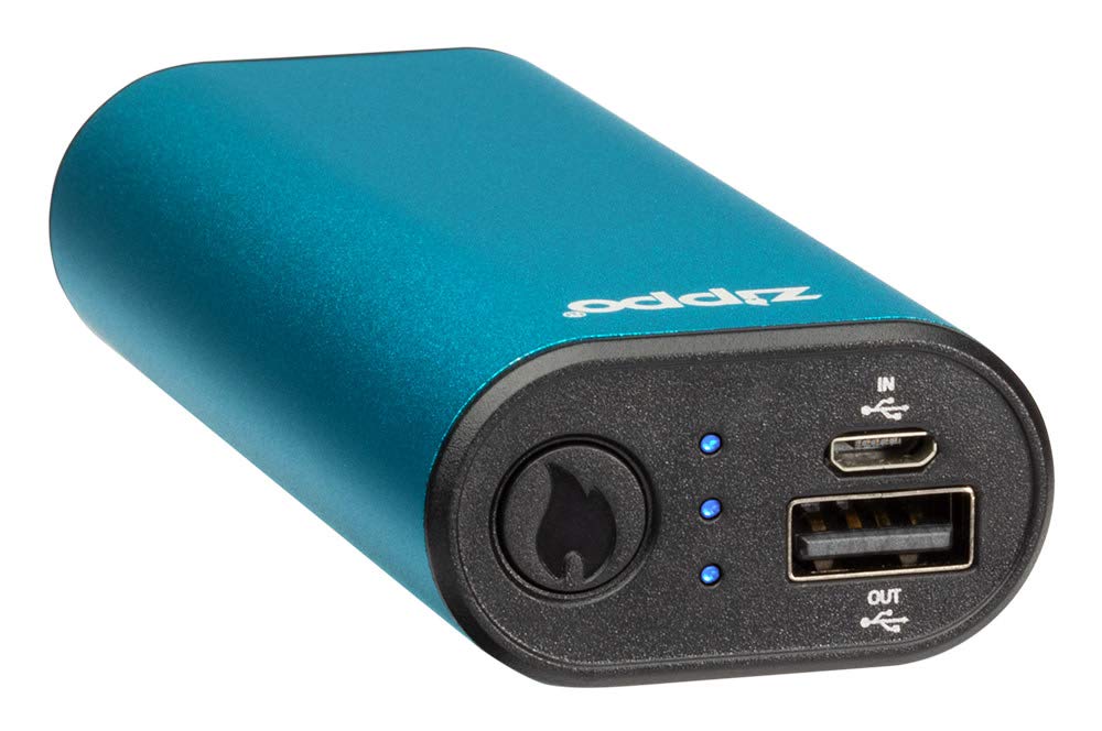 Zippo Blue HeatBank 6 Rechargeable Hand Warmer