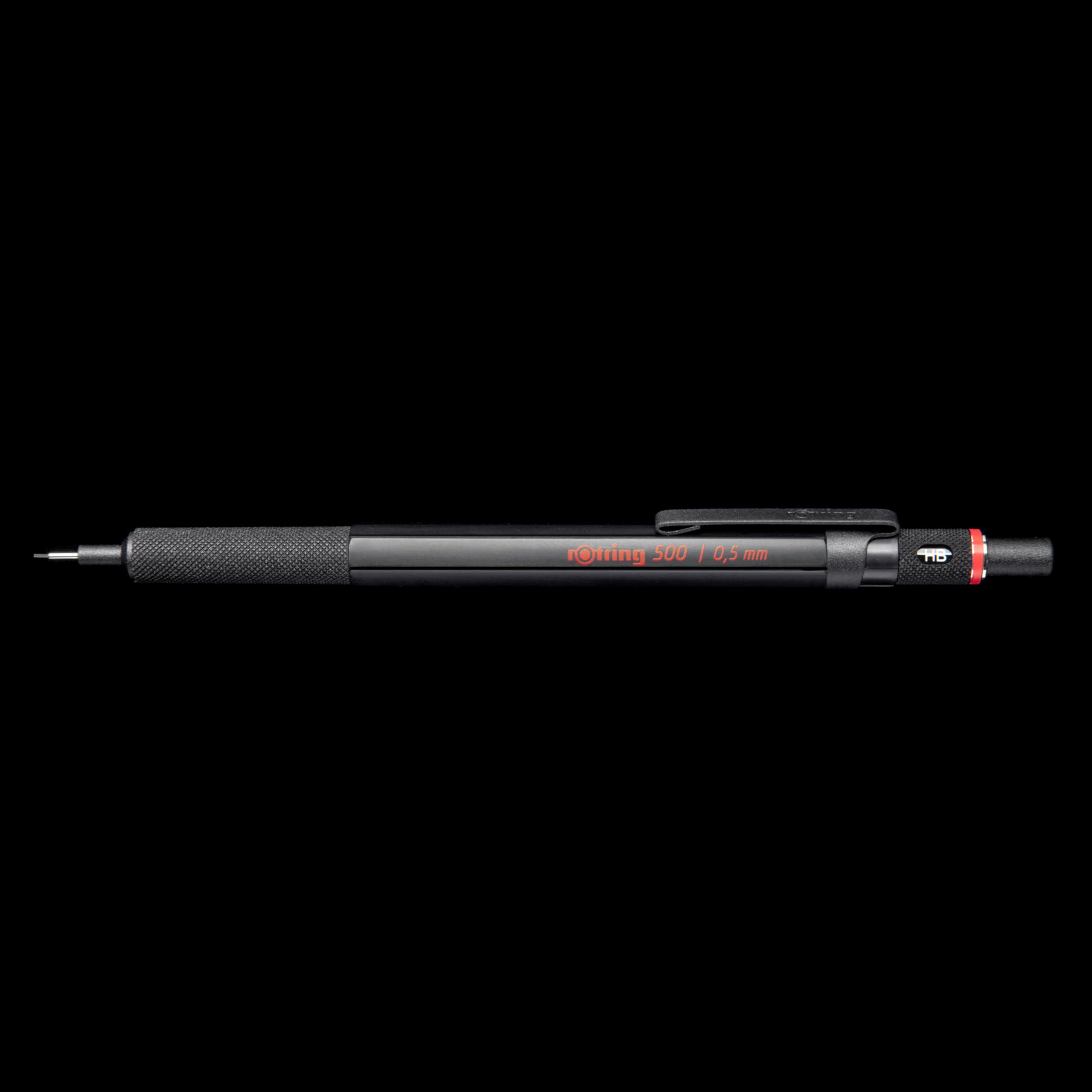 Rotring 500 0.5mm Mechanical Pencil, Black (502505N) (1904725)
