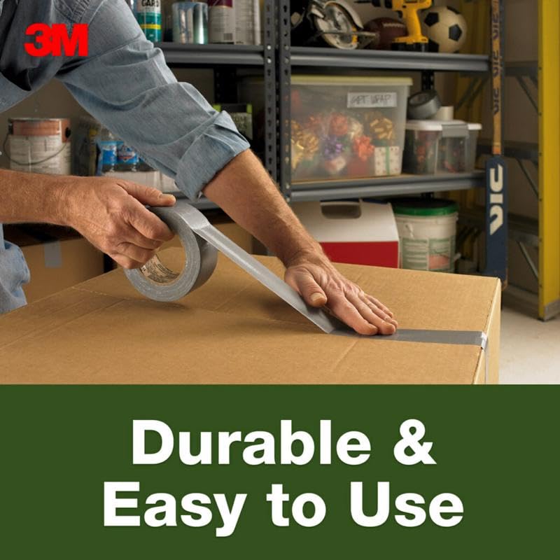 3M Basic Duct Tape , 1.88in x 30yd (48mm x 27.4m)