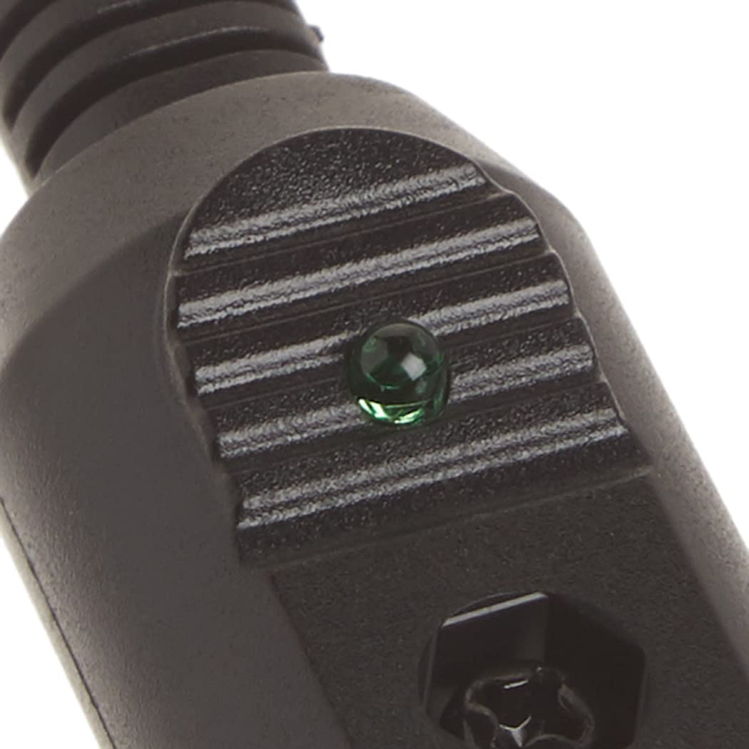 Roadpro 12V Fused Replacement Cigarette Lighter Plug with Leads (RPPS-225),Black