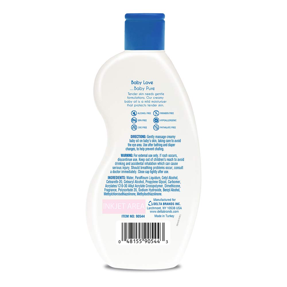 Personal Care Soft & Soothing Baby Oil, 12 Ounce