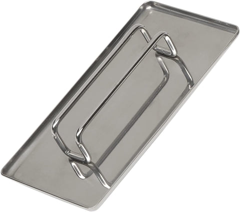 Ateco Fondant Smoother with Handle and Square Ends, Stainless Steel