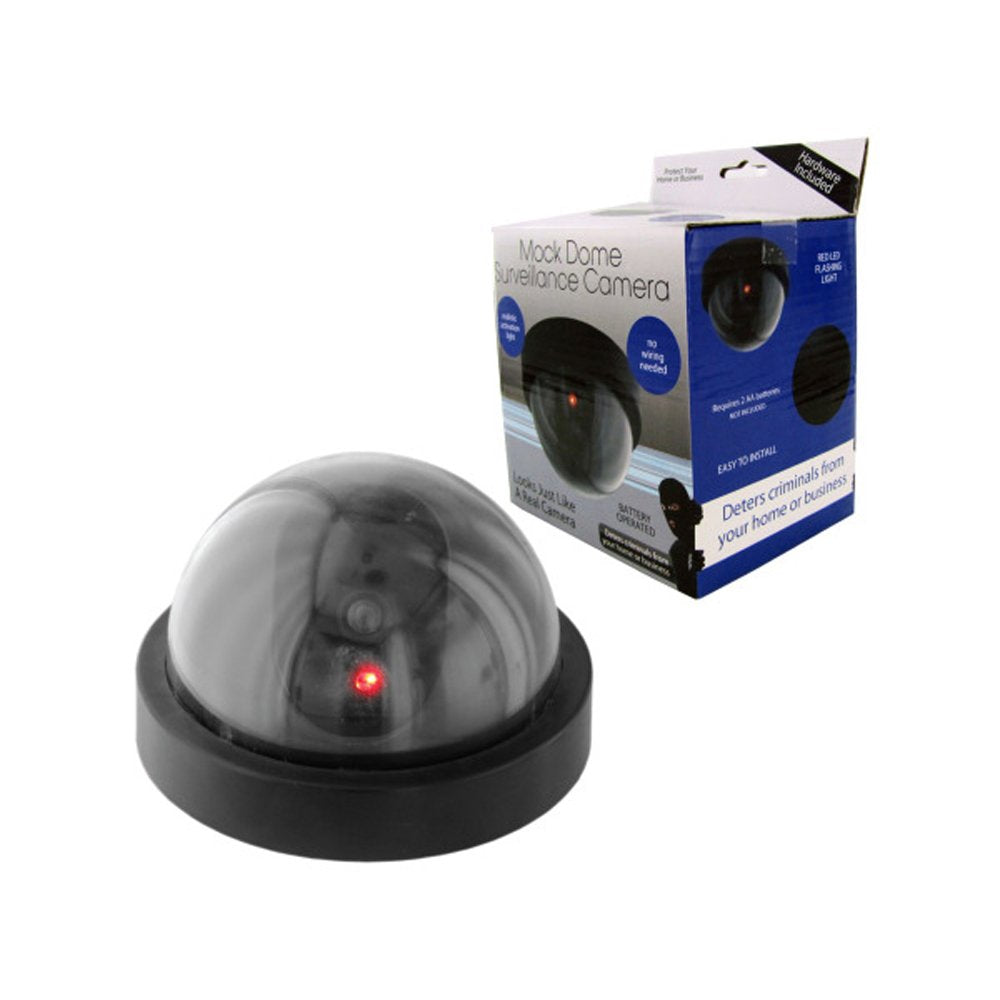 Handy Helpers Bulk Buys Home Mock Dome Surveillance Camera Pack of 6
