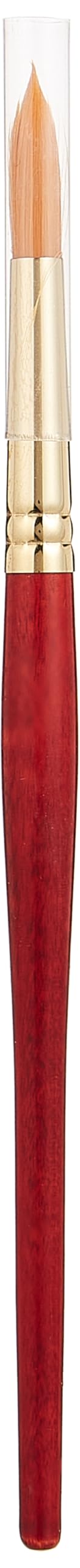 Grumbacher Goldenedge Golden Toray Round Watercolor Brush, Synthetic Bristles, Size 12 (4620.12)