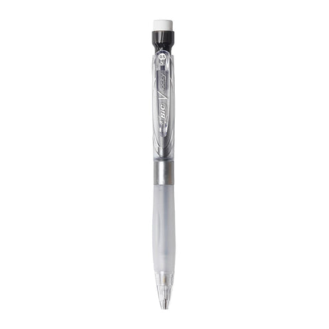 BIC Velocity Max Pencil, 0.5 Mm, Hb (#2), Black Lead, Gray Barrel, 2/pack