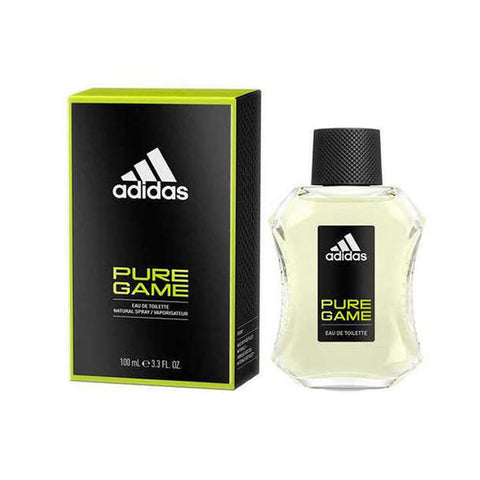Adidas Eau de Toilette Spray for Men, Pure Game, 100 ml