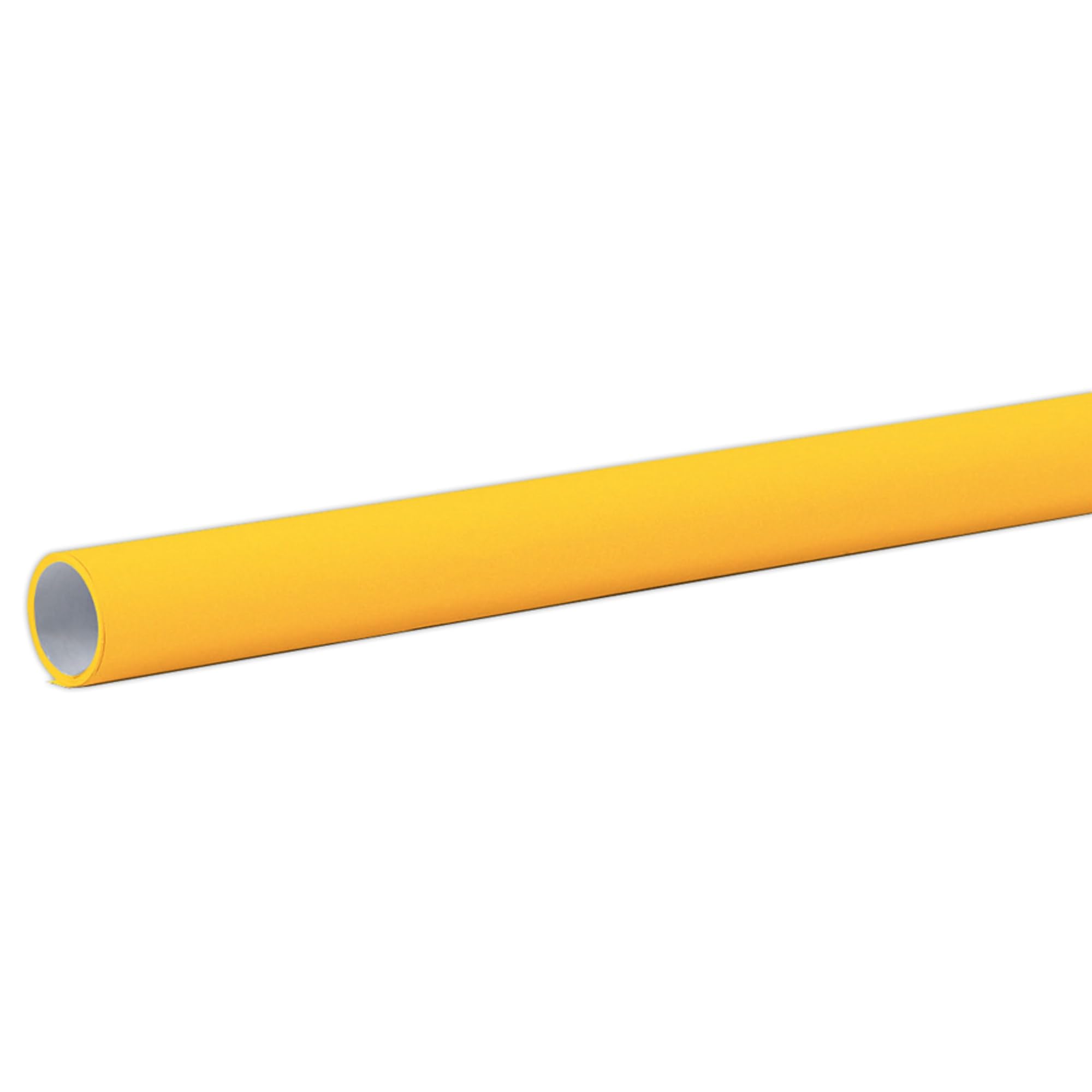 Fadeless Bulletin Board Paper, Fade-Resistant Paper for Classroom Decor, 48” x 12’, Canary, 1 Roll