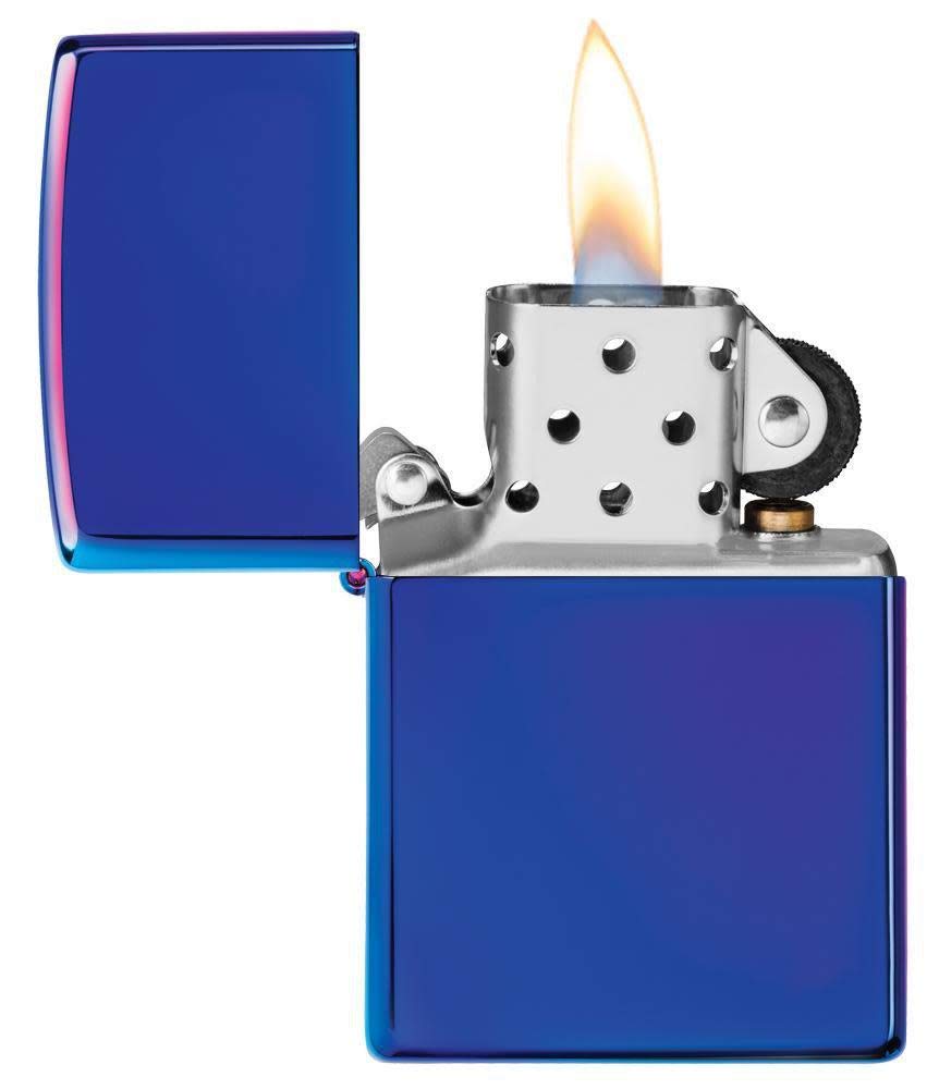 Zippo Classic High Polished Indigo Pocket Lighter