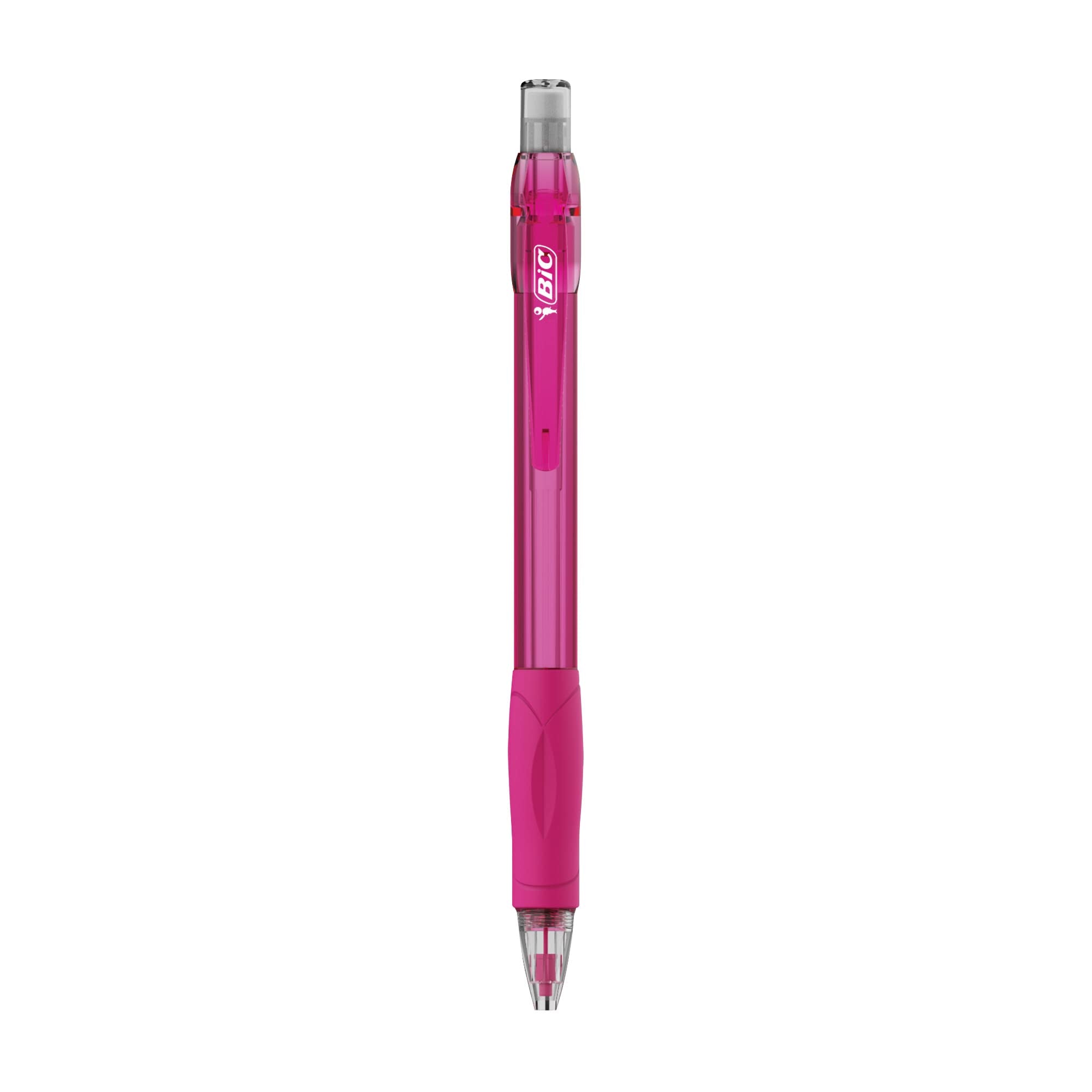 BIC Velocity Mechanical Pencils with Colored Leads, Medium Point (0.7 mm), 6-Count Pack, Perfect for Drawing and Journaling (MV7CP61-AST)
