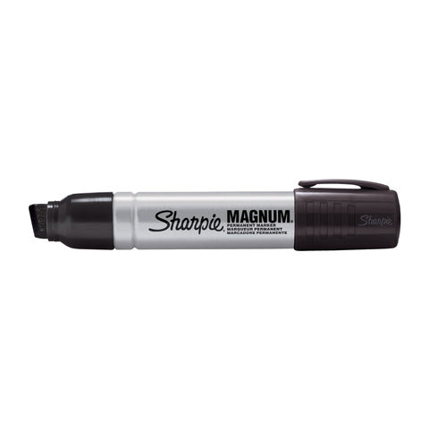 Sharpie® Magnum® Permanent Marker, Black, Pack Of 12