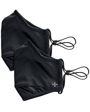 Tommie Copper Community Wear Face Masks I Double Lined, Copper Infused, Ear Straps & Nose Wire, Face Covering (Pack of 2)