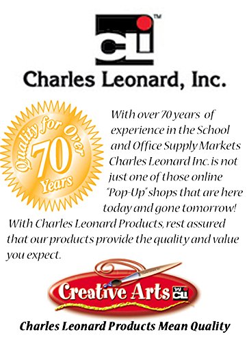 Charles Leonard Loose Leaf Rings with Snap Closure, Nickel Plated, 2 Inch Diameter, 3-Pack (65020)