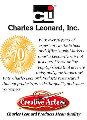 Charles Leonard Loose Leaf Rings with Snap Closure, Nickel Plated, 2 Inch Diameter, 3-Pack (65020)