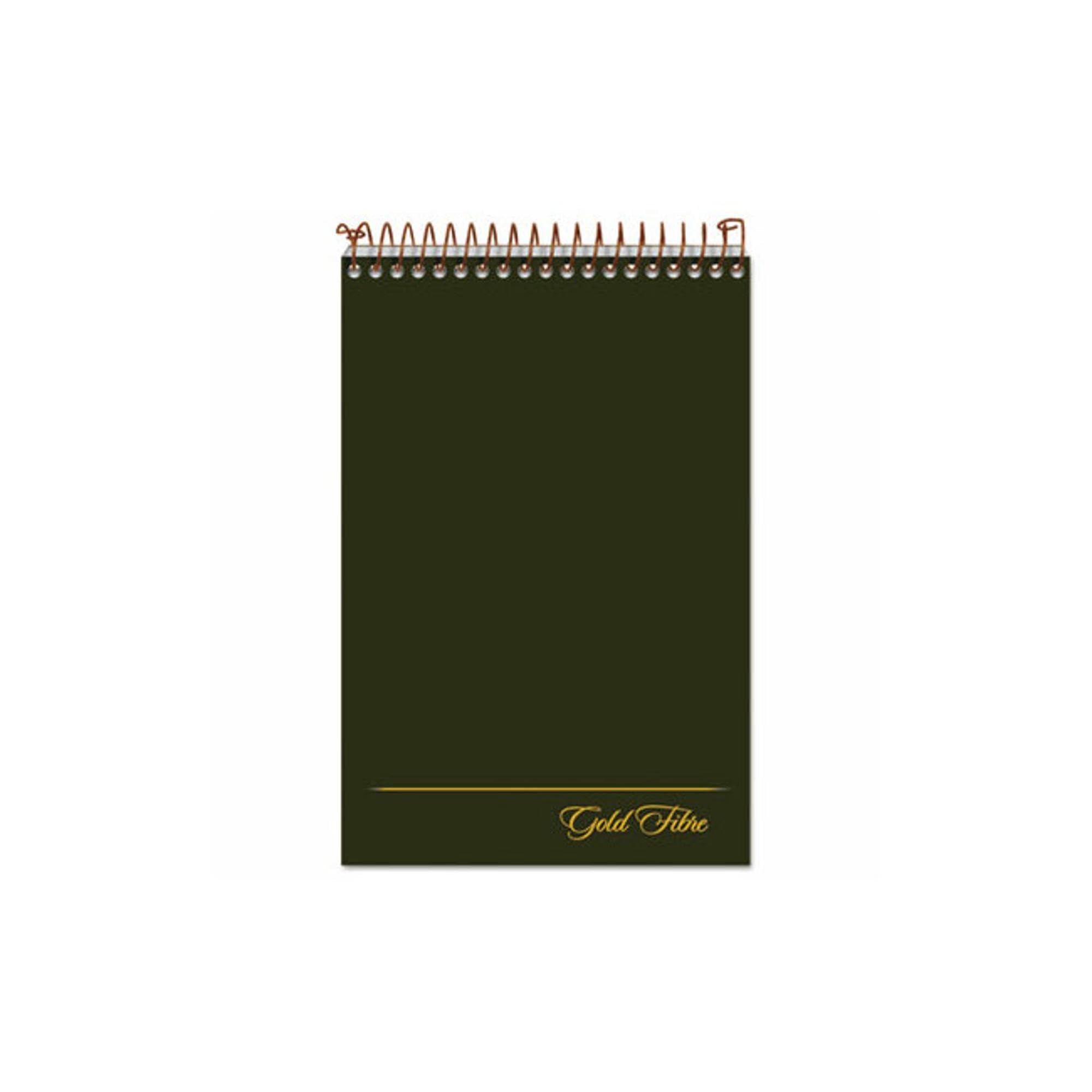 Ampad Gold Fibre Steno Book, 6" x 9", Gregg Rule, Green Cover, 100 Sheets, 1 Count (20-806R)