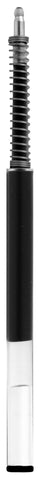 Zebra Pen Steel, F-Refill Ballpoint Ink Refills, 1.6mm Bold Point, Black Ink, Fits Zebra Steel F-301 Bold Ballpoint Pen, Smooth Writing Performance, 2-Pack (82712)