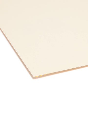 Smead SuperTab File Folder, Oversized 1/3-Cut Tab, Letter Size, Manila, 24 Per Pack (11920)