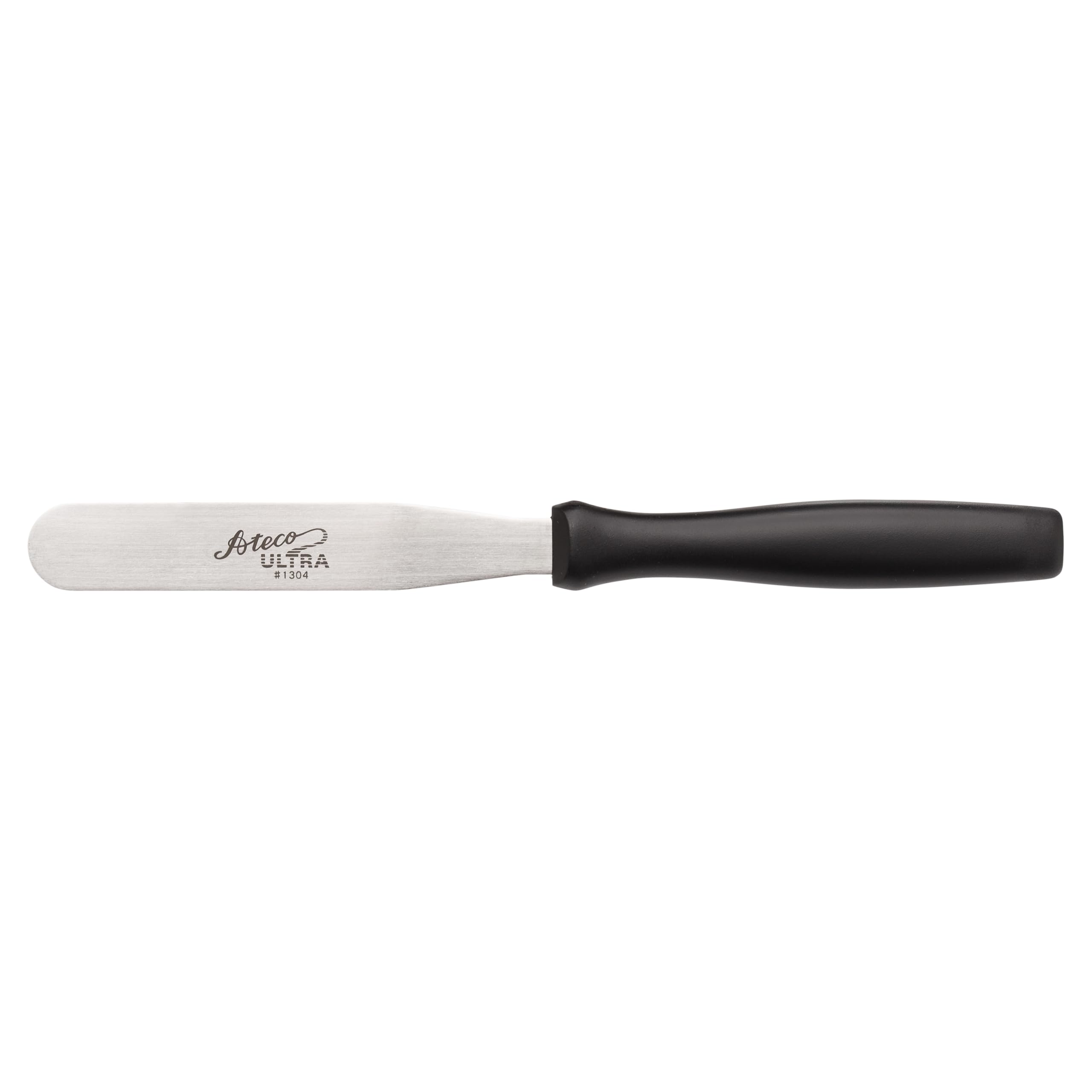 Ateco Ultra Straight Spatula With Stainless Steel Blade, 4-1/4", Silver