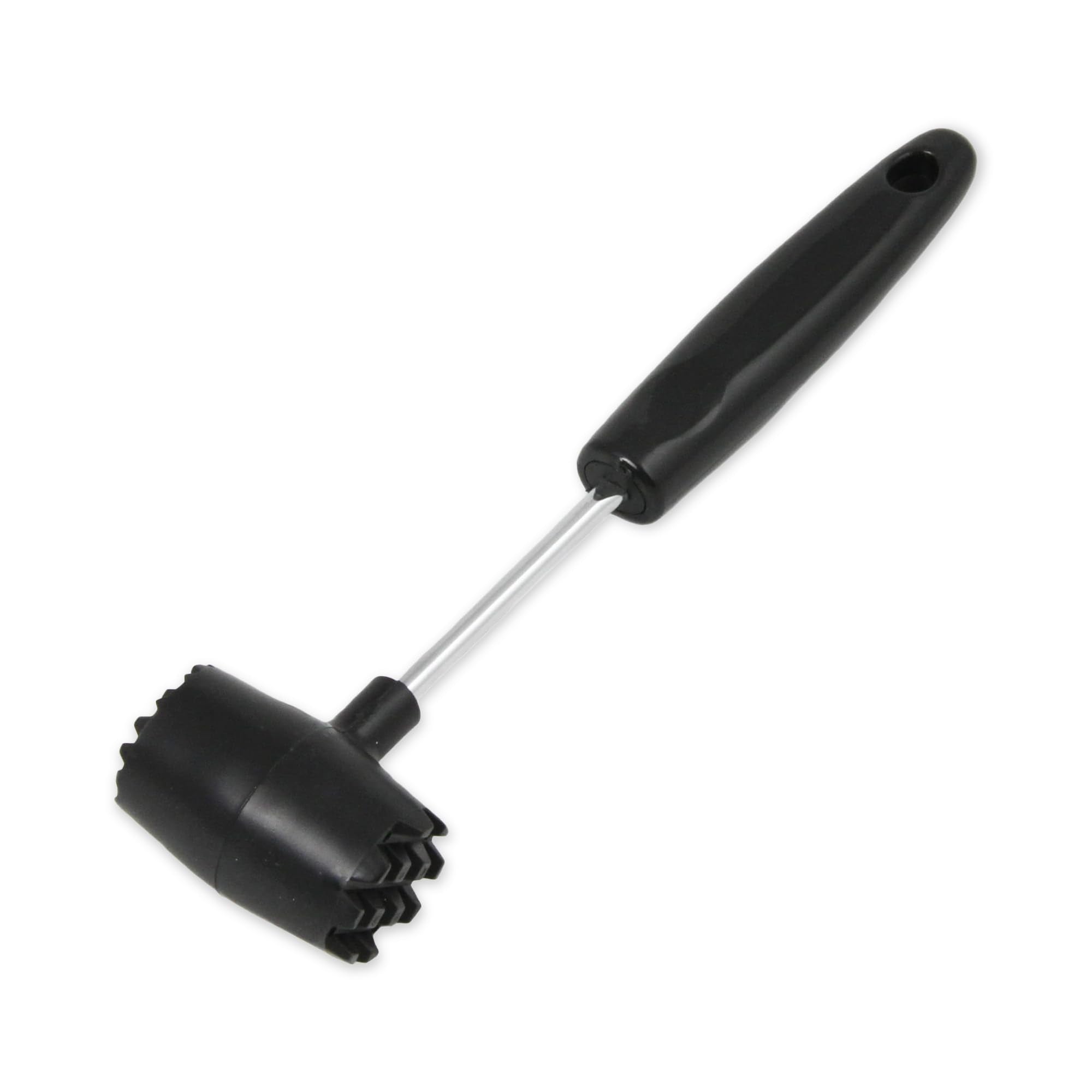 Chef Craft Select Meat Tenderizer, 9.5 inch, Stainless Steel/Black