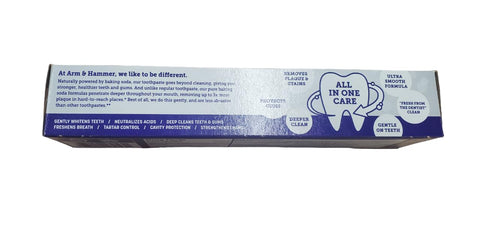 ARM & HAMMER Complete Care Fluoride Anticavity Toothpaste, Fresh Mint 6 oz (Pack of 4)