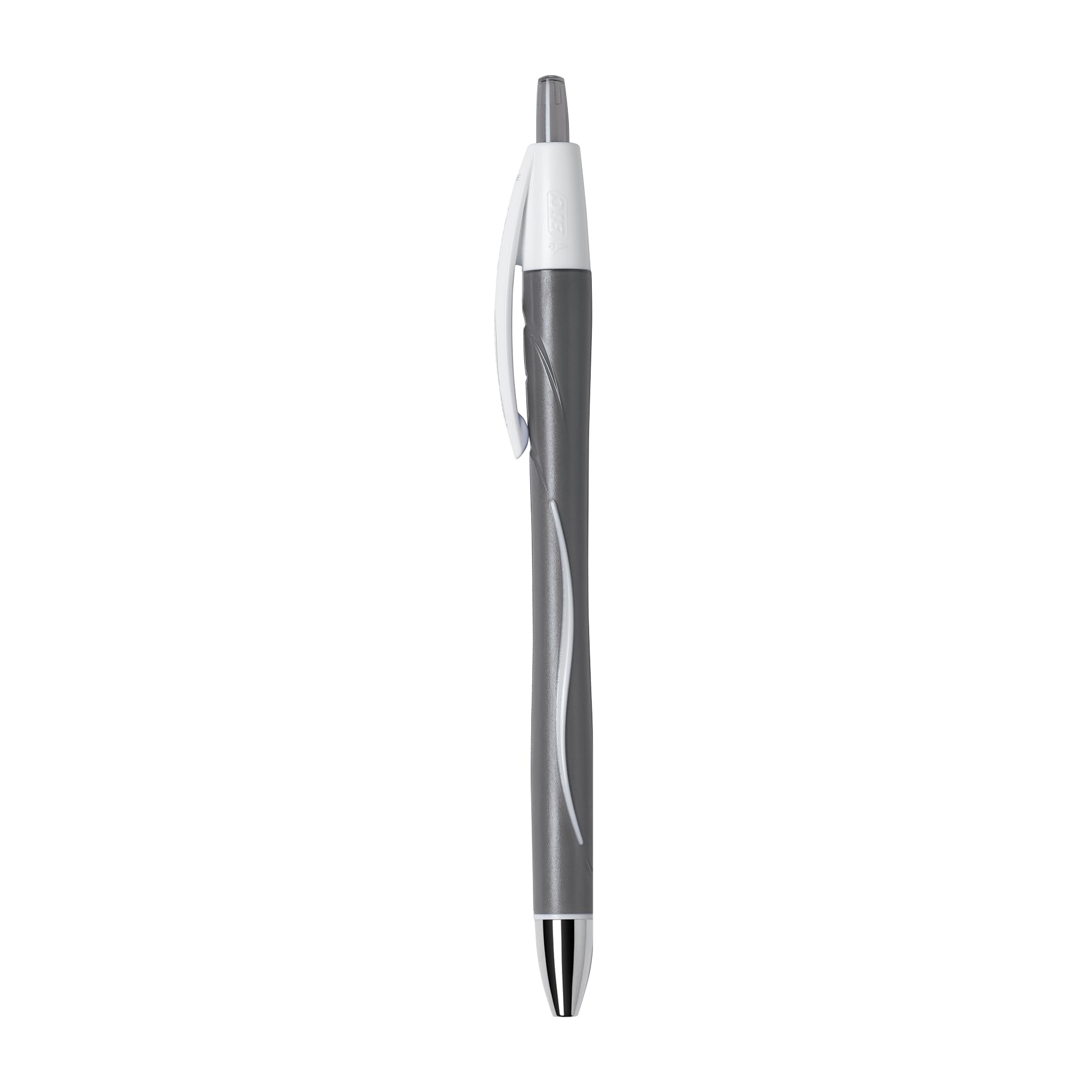 BIC Glide Exact Black Retractable Ballpoint Pens, Fine Point (0.7mm), 3-Count Pack, Ultra Smooth Writing Black Pens