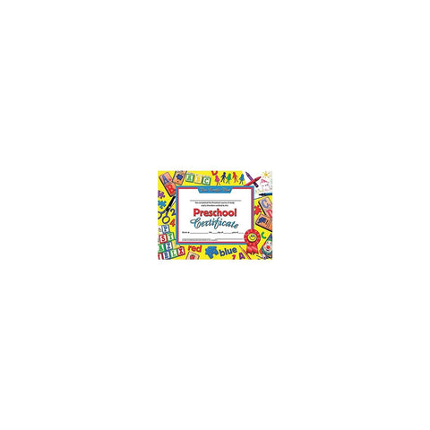 Hayes Preschool Certificate, 8.5-inch x 11-inch, Pack of 30 (H-VA605)