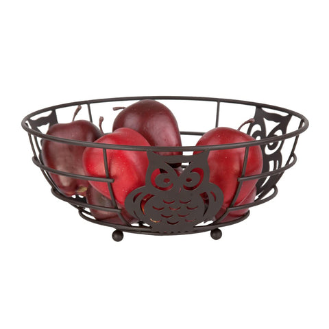 Home Basics Owl Fruit Bowl