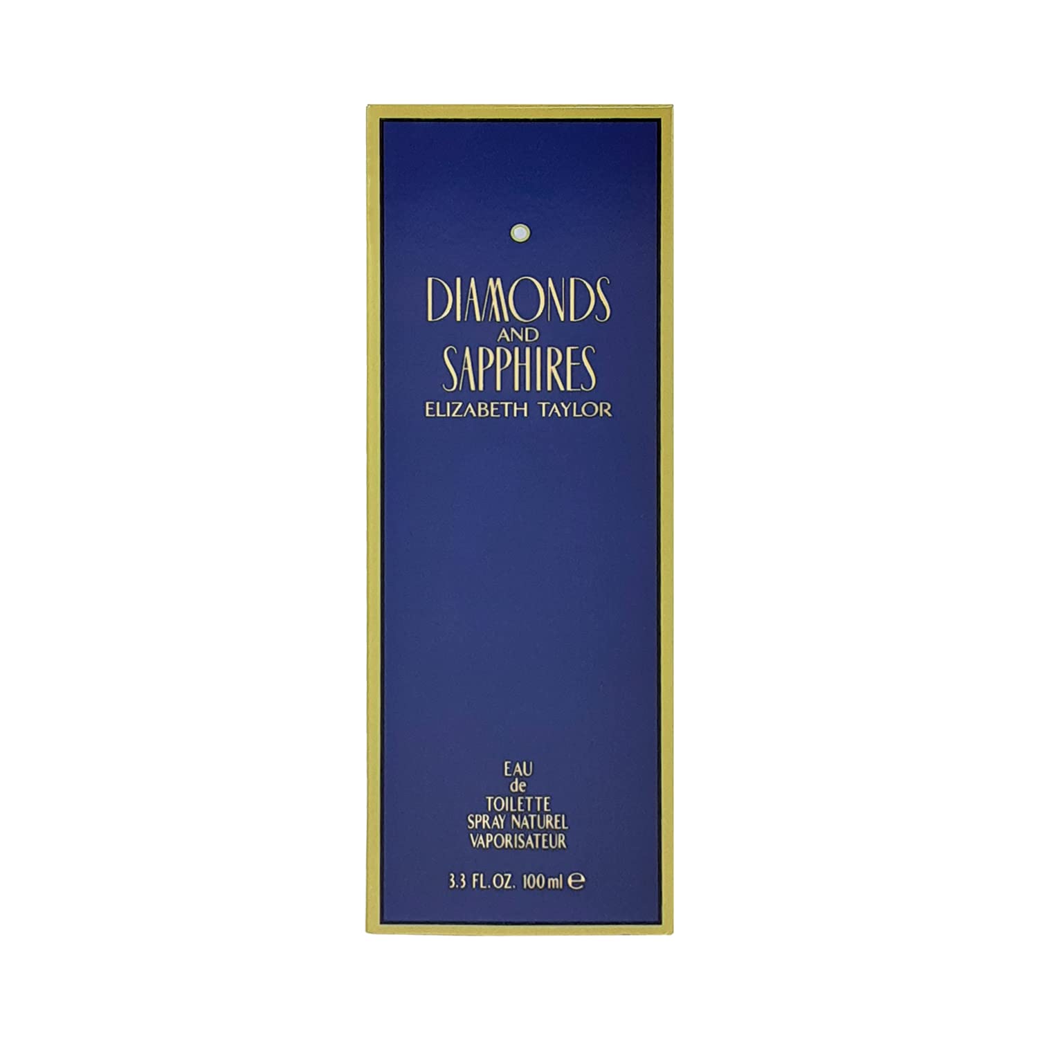DIAMONDS & SAPHIRES by Elizabeth Taylor Eau De Toilette Spray 3.4 oz for Women - 100% Authentic