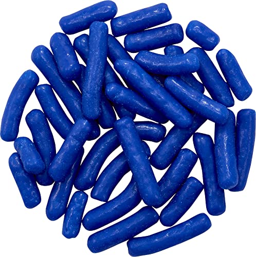 DecoPac Navy Blue Sprinkles | Extra Large 26oz Pack | Cake Sprinkle Mix, Fancy Sprinkles For Cake Decorating, Handheld Container, Candy Sprinkles, Cake Sprinkles - Navy Blue