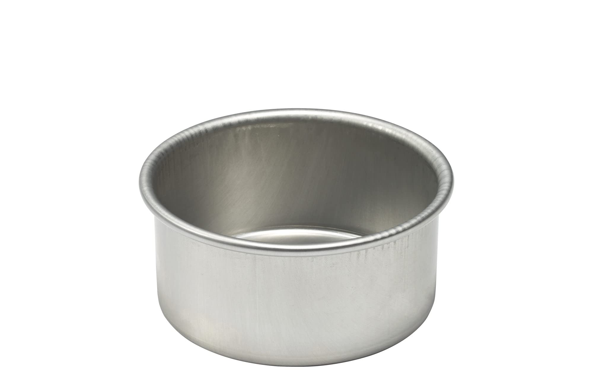 DecoPac 6 Inch 16 Gauge Aluminum Round Cake Pan, 6"W x 3"H, Made From Premium, Hardened Aluminium Alloy For Superior Durability, Uniform Wall Thickness for Even Rising