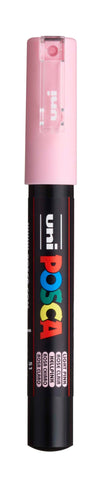 uni POSCA PC-1M Water-Based Paint Markers, Extra Fine Tip (0.7mm), Light Pink