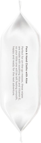 Burt's Bees Baby Face & Hand Cloths, Unscented Cleansing Wipes - 30 Wipes (Packaging May Vary)