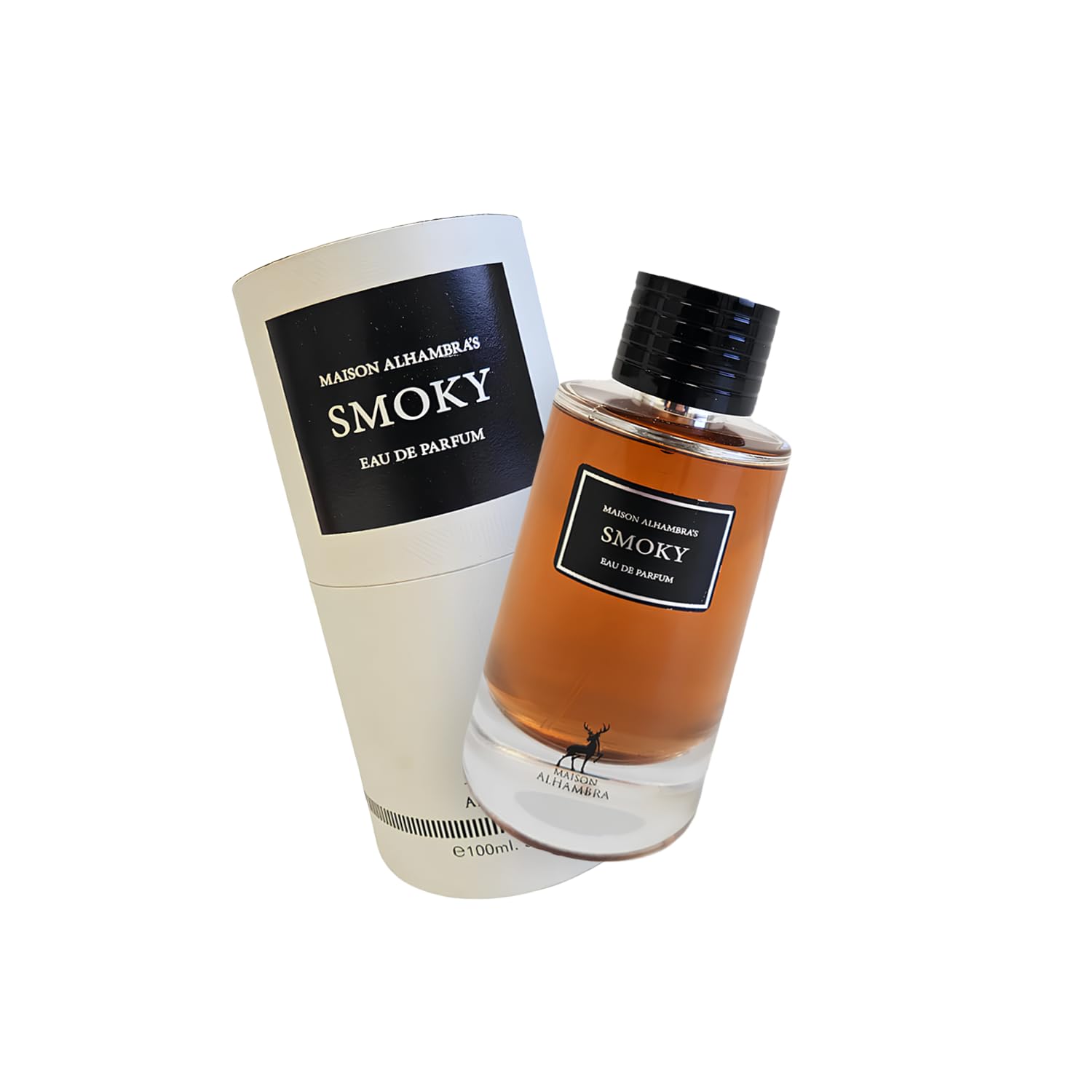 Maison Alhambra Lattafa Smoky Eau de Parfum Spray for Unisex, 3.4 Ounce
