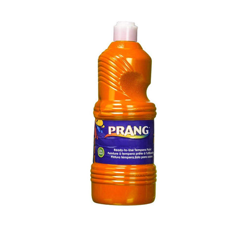 Prang Ready-to-Use Tempera Paint, Orange, 32 Oz., 1 Count
