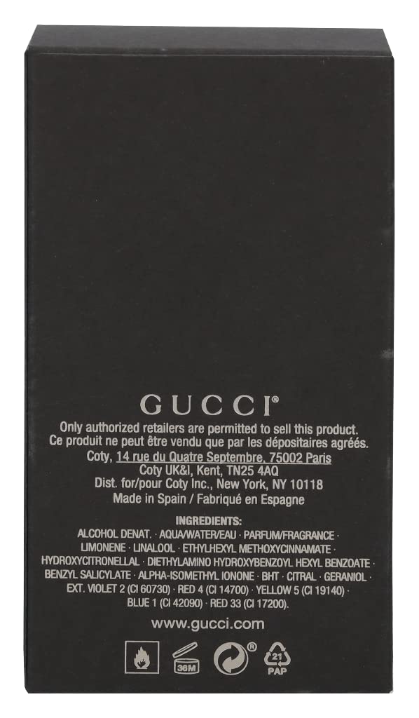 Gucci Guilty Men Eau-de-toilette Spray by Gucci, 1.6 Ounce
