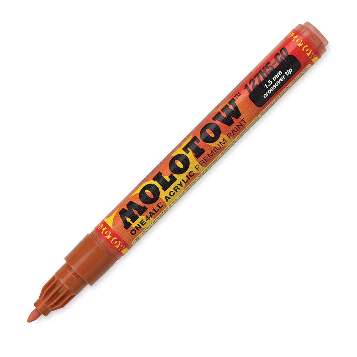 MOLOTOW ONE4ALL Acrylic Paint Marker, 1.5mm, Lobster, 1 Each (127.424)