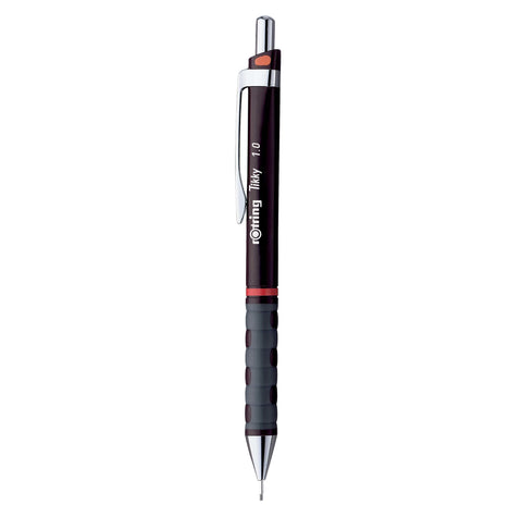 rOtring Tikky Mechanical Pencil, 1.0 mm, Burgundy (1904693)