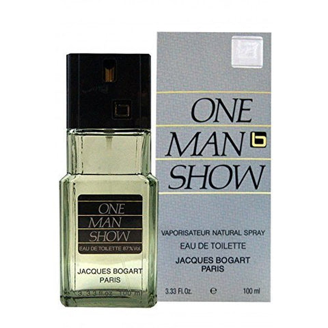 One Man Show By Jacques Bogart For Men. Eau De Toilette Spray 3.3 Ounces (Pack of 2)