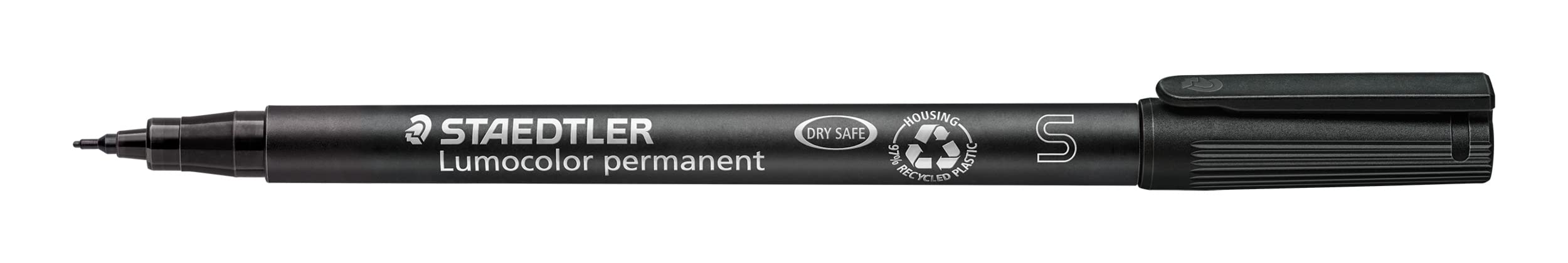 STAEDTLER 313 WP6 Lumocolor Universal Permanent Superfine Pens - Assorted Colours