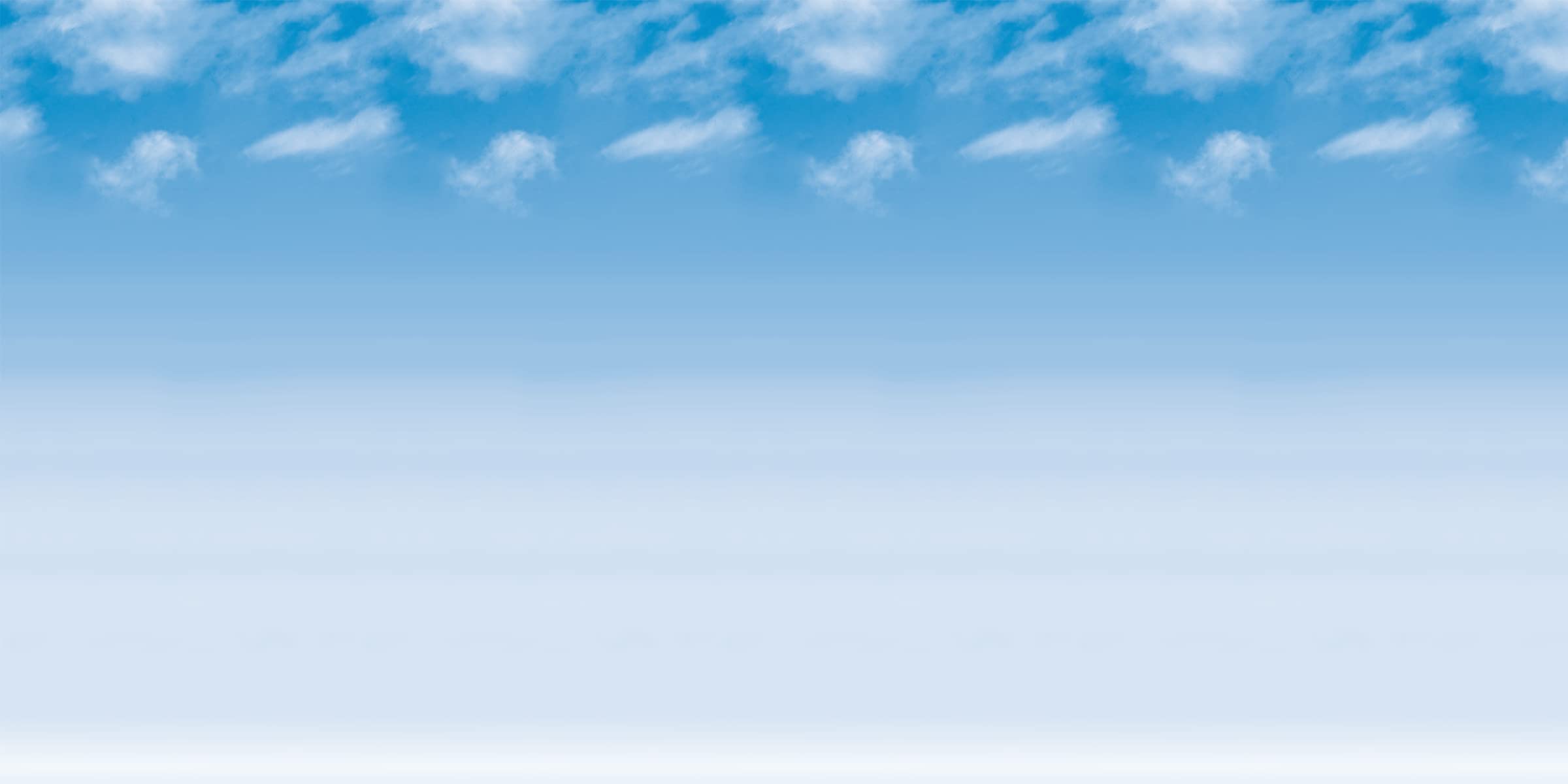 Fadeless Bulletin Board Paper, Fade-Resistant Paper for Classroom Decor, 47.25” x 12’’ , Wispy Clouds, 1 Roll