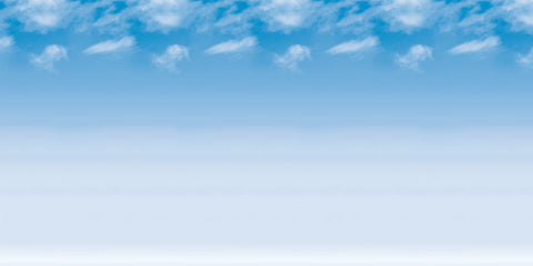 Fadeless Bulletin Board Paper, Fade-Resistant Paper for Classroom Decor, 47.25” x 12’’ , Wispy Clouds, 1 Roll