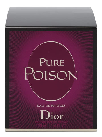 Christian Dior Pure Poison Eau de Parfum Spray, 3.4 Ounce, floral fragrance, Multicolor