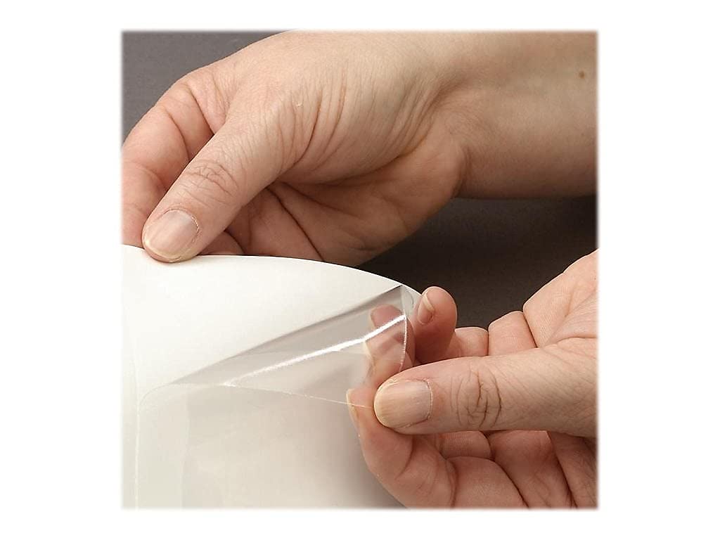 Smead Self-Adhesive Poly USB Flash Drive Pocket, 2"W x 3,5"H, Clear 6 per Pack (68150)