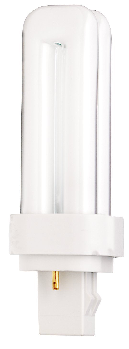 Satco S8317 2700K 13-Watt GX23-2 Base T4 Quad 2-Pin Tube for Magnetic Ballasts, 1 Count (Pack of 1)